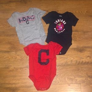 Cleveland Indians Onesies